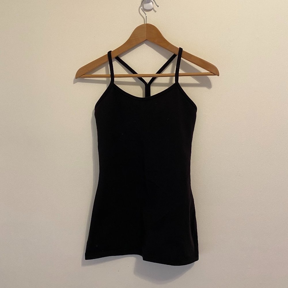 NWOT Lululemon Y-Backed Tank with Shelf Bra